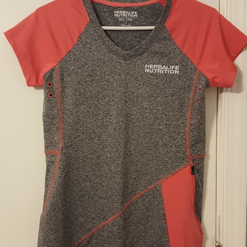 V- neck Workout Shirt